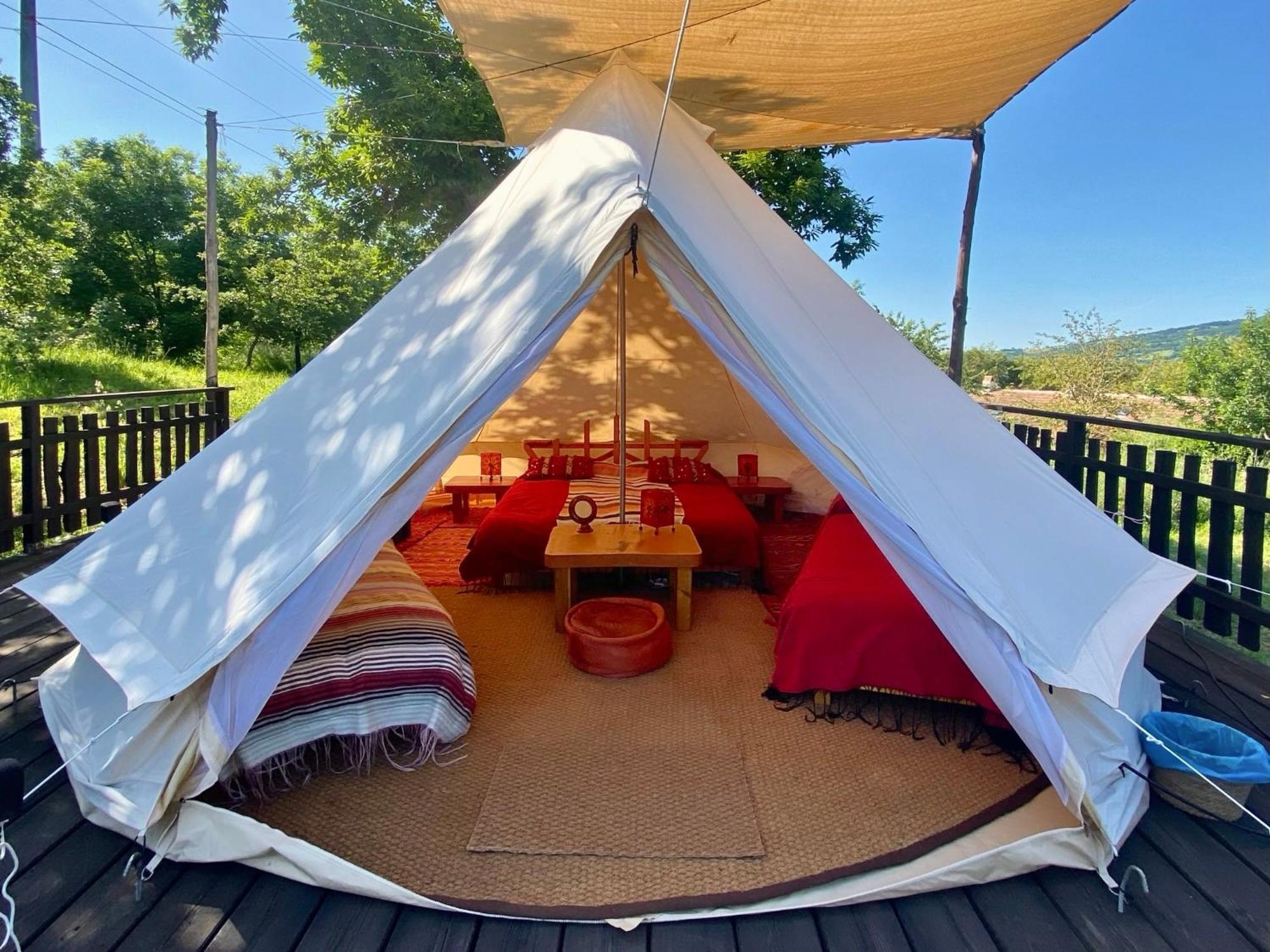 Tenda Glamping Vista Sulla Valle - Podere Di Maggio Santa Fiora Exterior photo
